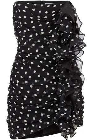 Nina Ricci Vestido corto con motivo de lunares