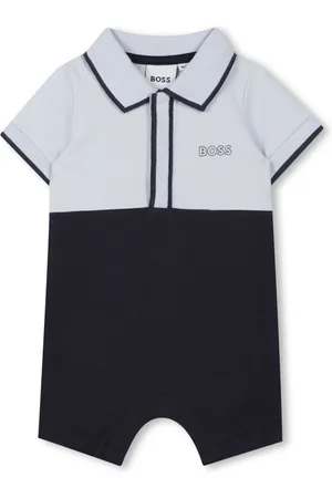 HUGO BOSS Pelele con logo estampado