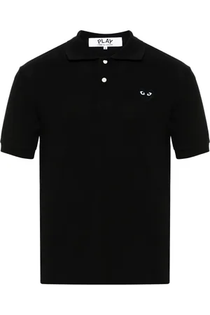 Comme des Garçons Polo con parche de corazón