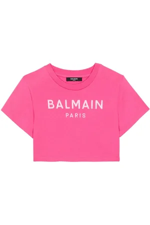 Balmain Camiseta con logo estampado