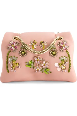 Giambattista Valli Bolso mini con apliques de cristal