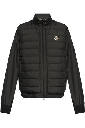 Moncler Chaleco con parche del logo