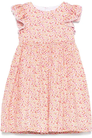 Il gufo Vestido con motivo floral