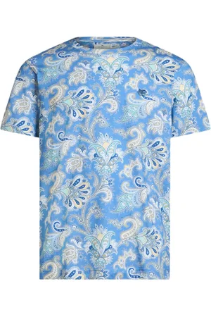 Etro Camiseta con estampado de cachemira