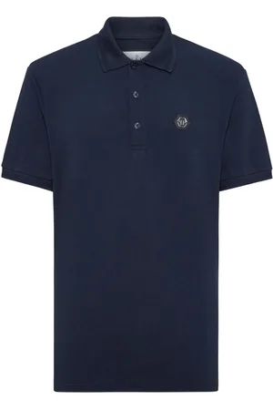 Philipp Plein Polo con aplique del logo