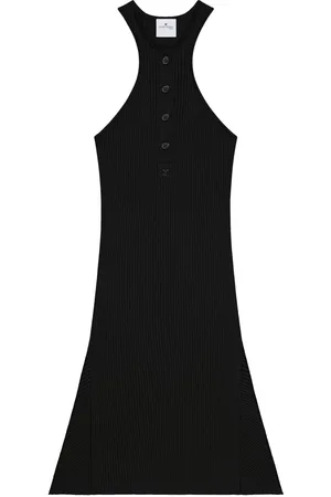 Courrèges Vestido corto estilo scuba