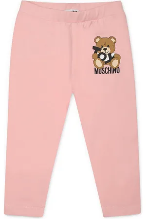Moschino Pantalones con logo estampado