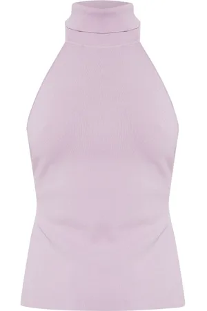 Cult Gaia Top con cuello halter