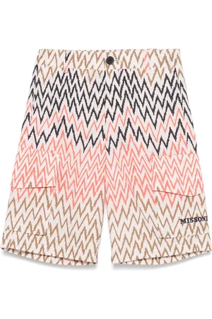 Missoni Pantalones cortos con estampado en zigzag