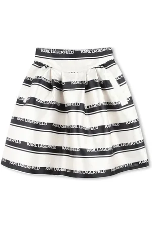Karl Lagerfeld Falda con logo en jacquard