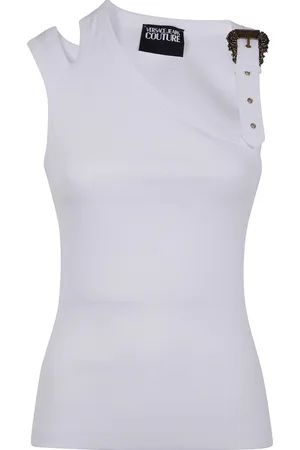 VERSACE Top sin mangas con hebilla Baroque
