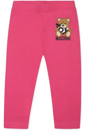 Moschino Pantalones con logo estampado
