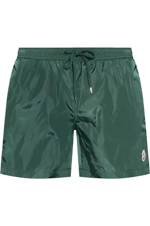 Moncler Bañador con parche del logo