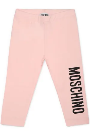 Moschino Pantalones con logo estampado