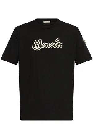 Moncler Camiseta con logo bordado