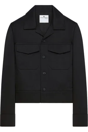 Courrèges Sobrecamisa con bolsillos con solapa