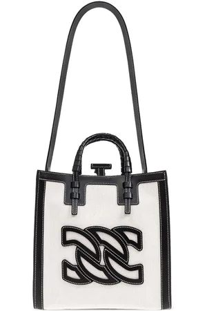 Casadei Bolso shopper con parche del logo