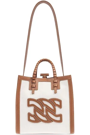 Casadei Bolso shopper con parche del logo