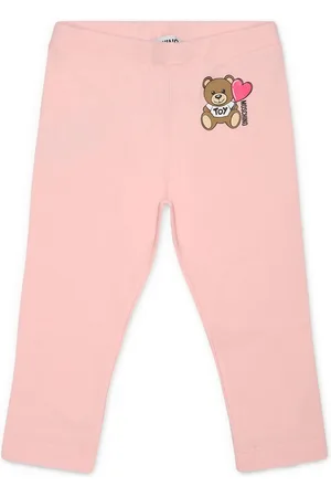 Moschino Pantalones con logo estampado