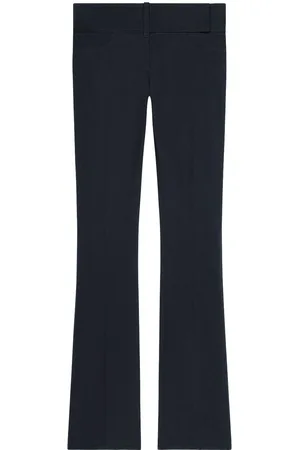 Courrèges Pantalones acampanados con cinturón