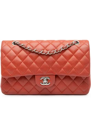 CHANEL Bolso de hombro mediano con solapa doble 2010-2011