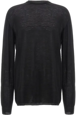 Rick Owens Jersey con cuello redondo