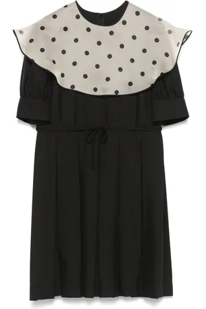 VALENTINO GARAVANI Vestido corto con motivo de lunares