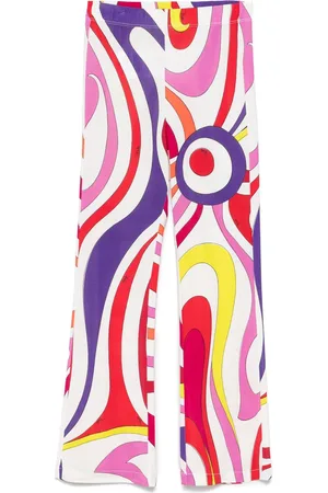PUCCI Junior Pantalones con motivo abstracto