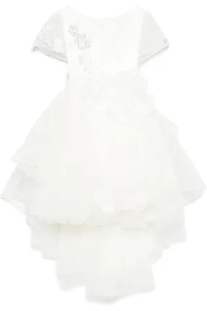 MONNALISA Vestido con aplique de lentejuelas