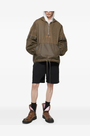 Acne Studios Pantalones cortos de chándal con cordones