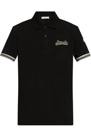 Moncler Polo con logo bordado