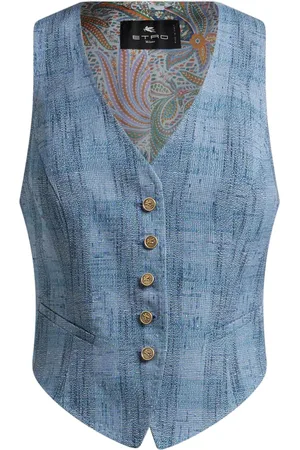 Etro Chaleco flameado