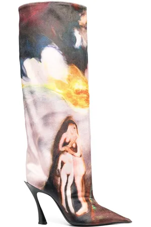 MUGLER Botas con tacón de 95 mm de x Ambera Wellmann