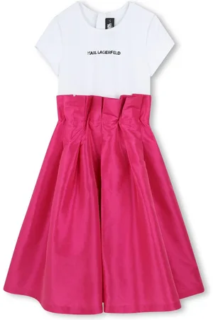 Karl Lagerfeld Vestido con logo estampado
