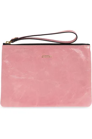 Isabel Marant Bolso de mano con logo estampado
