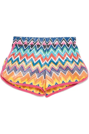 Missoni Pantalones cortos con motivo en zigzag