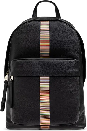 Paul Smith Mochila con detalle de rayas