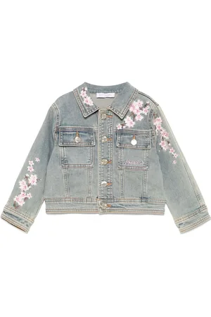 MONNALISA Chaqueta con bordado floral