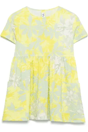 Il gufo Vestido con motivo floral