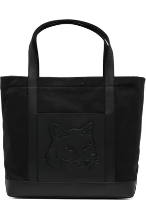 Maison Kitsuné Bolso shopper Festive Fox Head grande