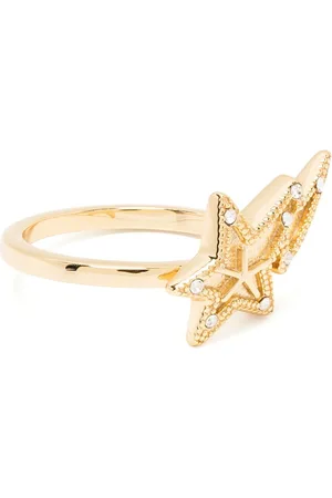 BAPY Anillo con motivo Star Bolt