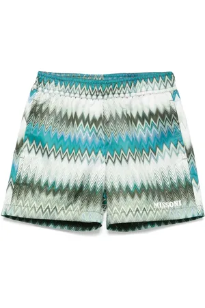 Missoni Bañador con motivo en zigzag