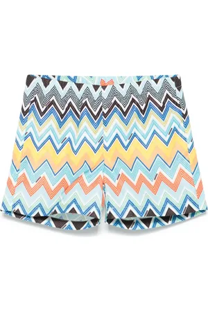 Missoni Bañador con motivo en zigzag