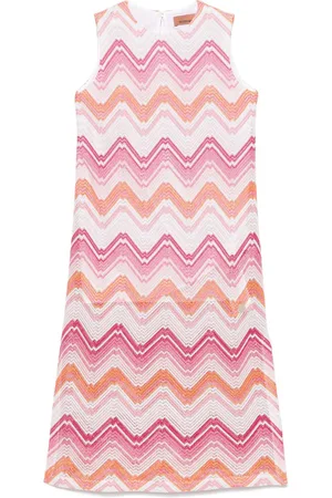 Missoni Vestido con tejido en zigzag