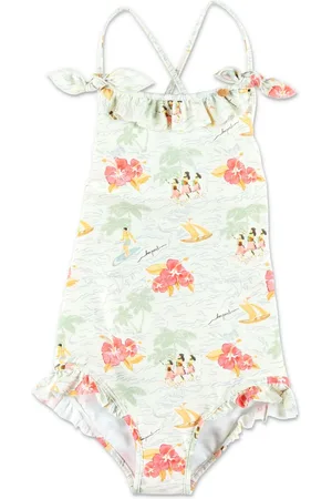 BONPOINT Bañador con estampado floral