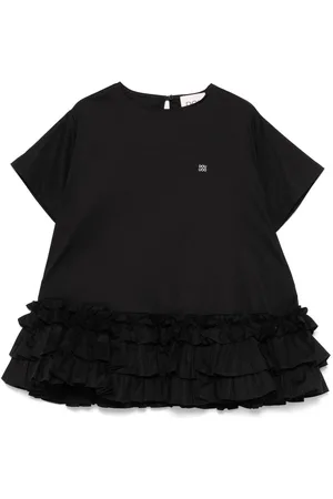 DOUUOD KIDS Vestido con volantes
