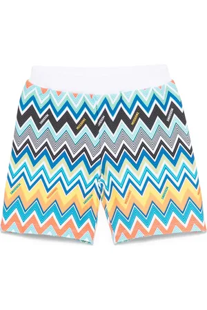 Missoni Pantalones cortos con motivo en zigzag
