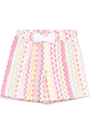 Missoni Pantalones cortos con motivo en zigzag