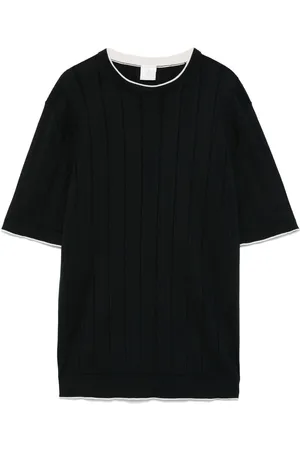 ELEVENTY Camiseta de canalé