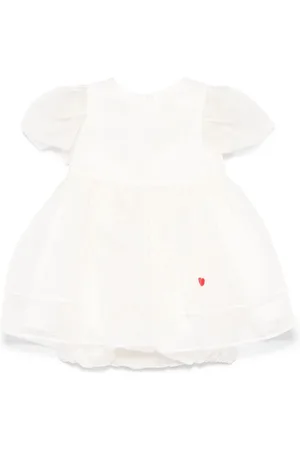 Simonetta Vestido con detalle bordado